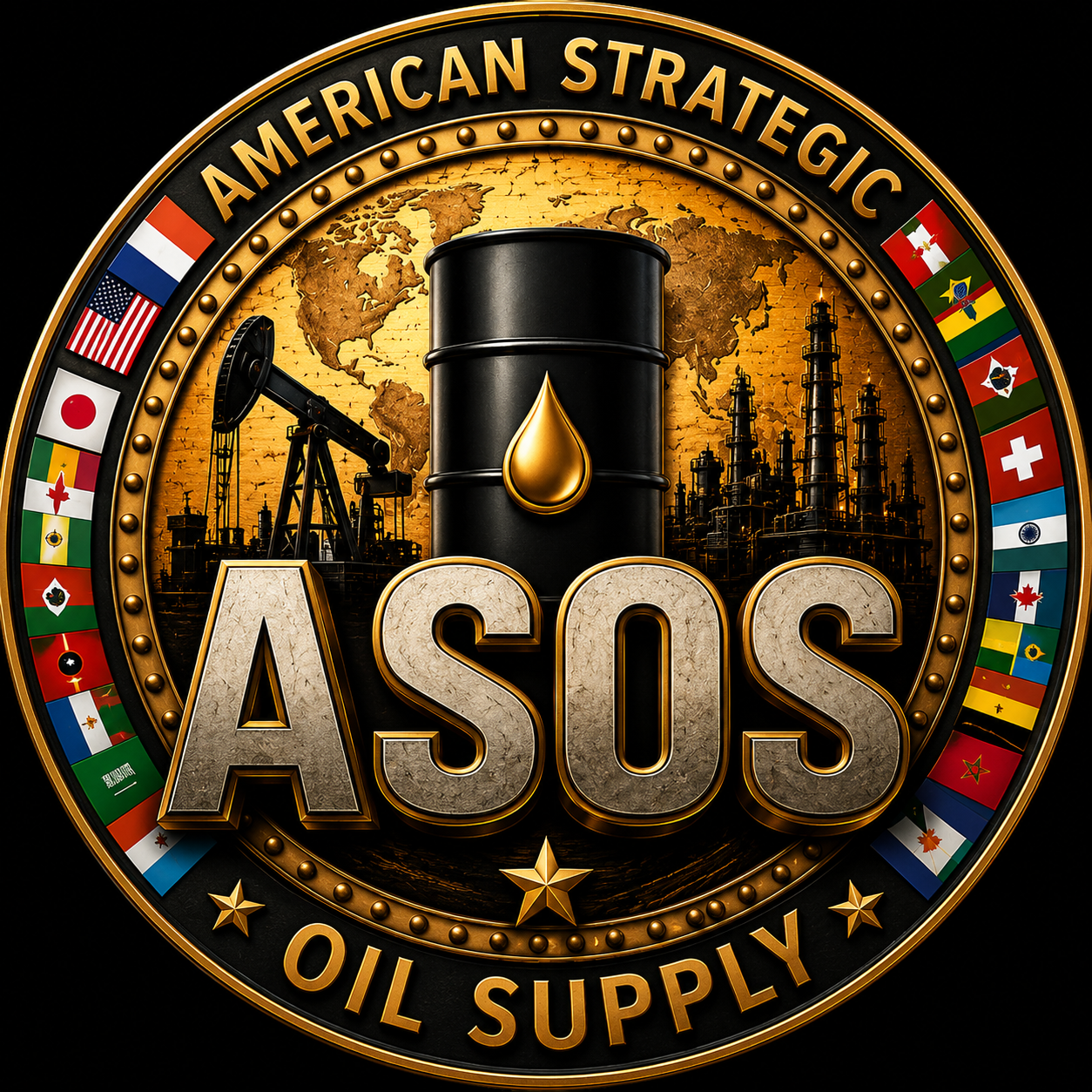 American Strategic Oil Supply emblem